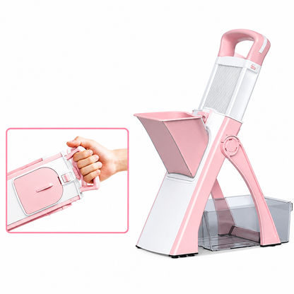 ONCE FOR ALL Foldable Mandoline Vegetable Slicer