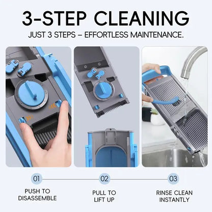 ONCE FOR ALL Foldable Mandoline Vegetable Slicer